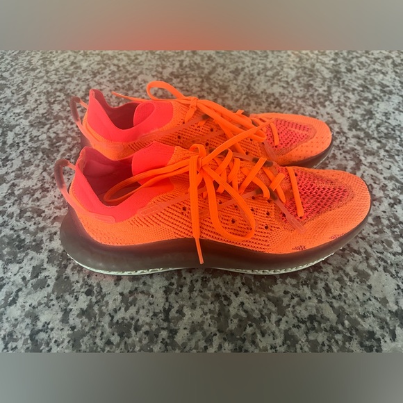 adidas Other - Adidas 4D Fusio 'Screaming‎ Orange' FY5929 Primeknit Running Shoe Mens 10.5